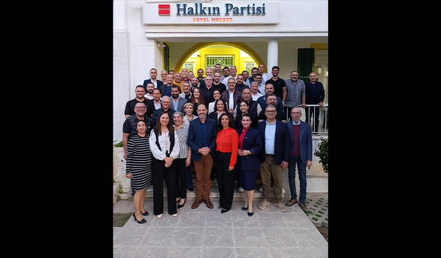 Halkın Partisi'nin yeni yönetimi seçildi