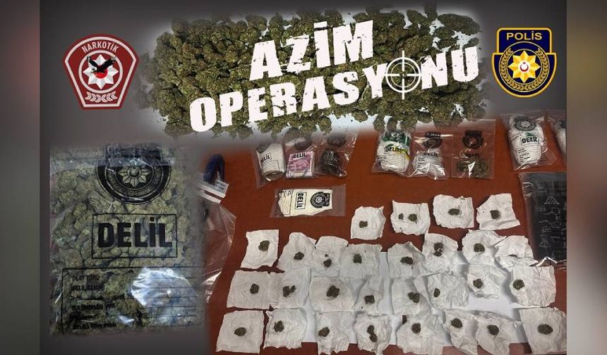 Polisten ‘Azim Operasyonu’: 347 gram uyuşturucu ele geçirildi, 5 tutuklu!