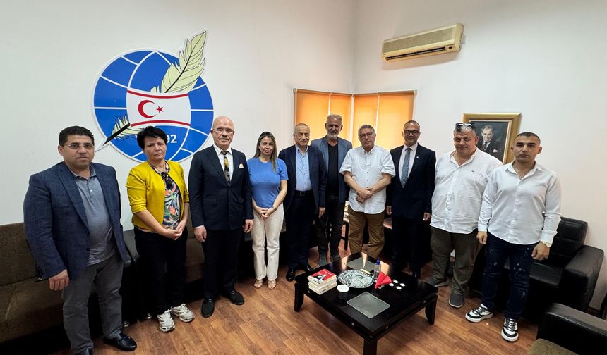 BAKTAD, Dış Basın Birliği’ni ziyaret etti