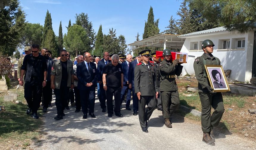 Şehit Ayşe Ramadan askeri törenle defnedildi