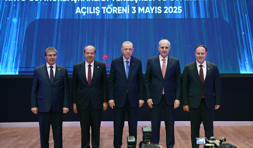 Üstel: “Yeni Meclis ve Cumhurbaşkanlığı binaları halkımızın, devletimizin ve egemenliğimizin mührüdür”