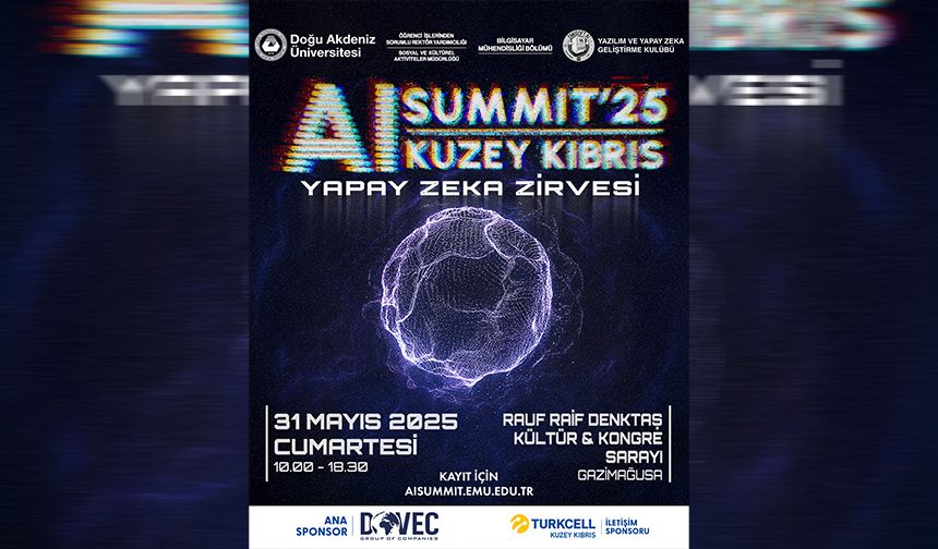 Yapay Zeka Zirvesi 2025 Cumartesi düzenleniyor