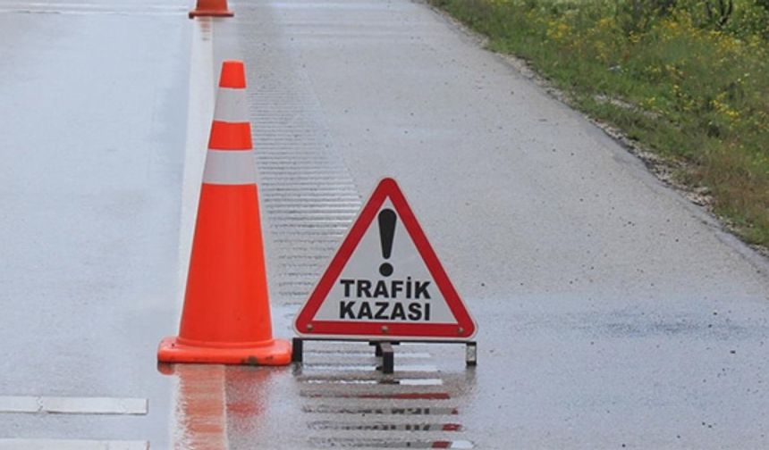 Trafik kazaları...Güzelyurt'ta yolun karşısına geçmeye çalışan yayaya araba çarptı