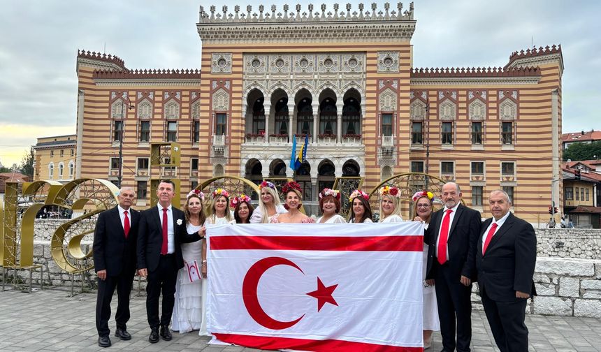 Bahar Esintileri Sanat Derneği Korosu, Saraybosna'da konser verdi