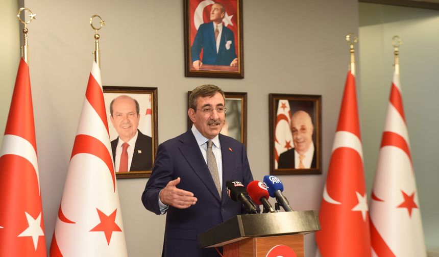 Cevdet Yılmaz Ercan’da vurguladı: “KKTC’nin kalkınma çabaları, milli davamızın bir parçasıdır”