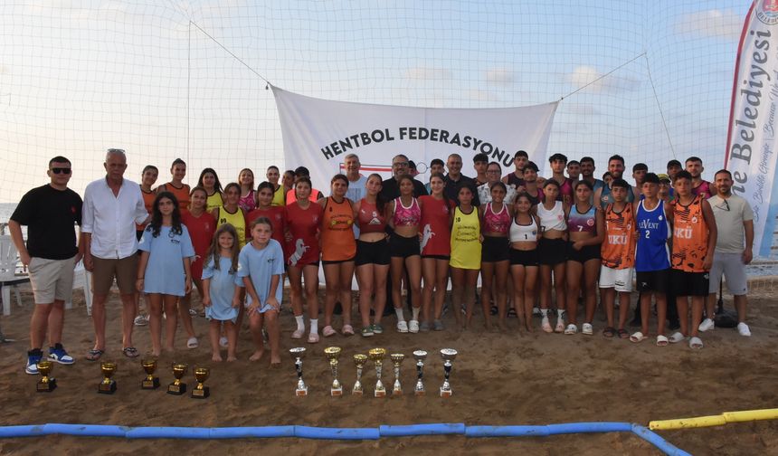 Girne Antis Plaj Hentbol Şampiyonası tamamlandı