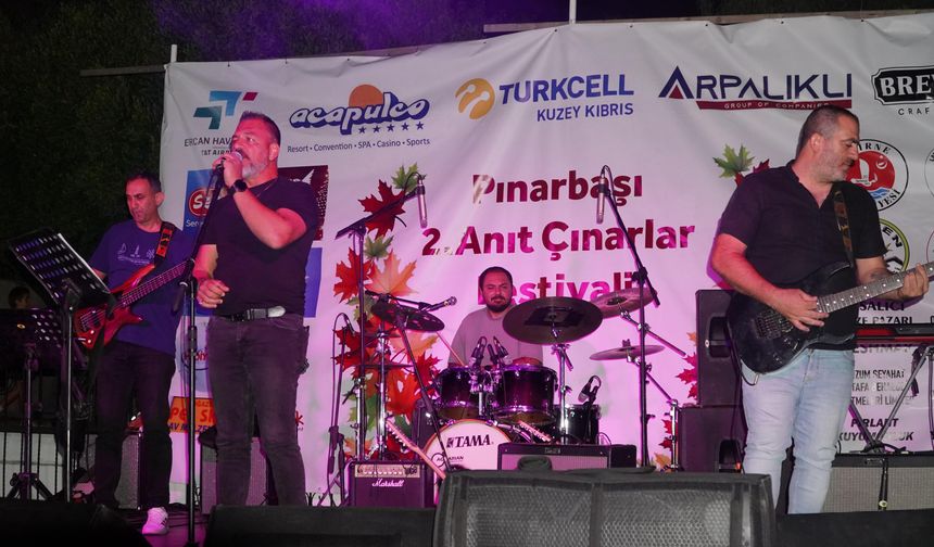 2’nci Anıt Çınarlar Festivali Pınarbaşı’nda yapıldı