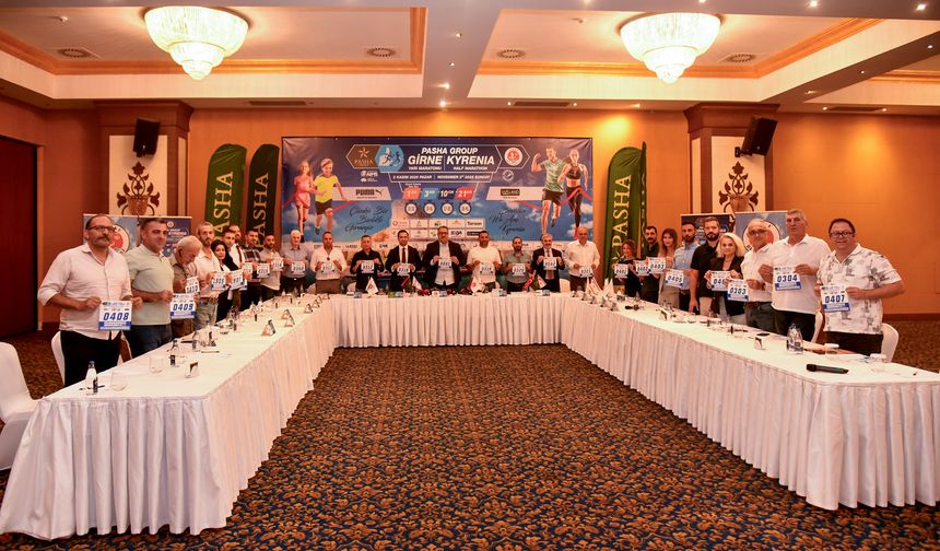 Pasha Group Girne Yarı Maratonu 2 Kasım’da yapılıyor