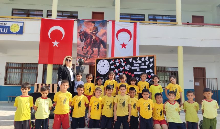 Mustafa Kemal Atatürk, Gelibolu İlkokulu’nda anıldı