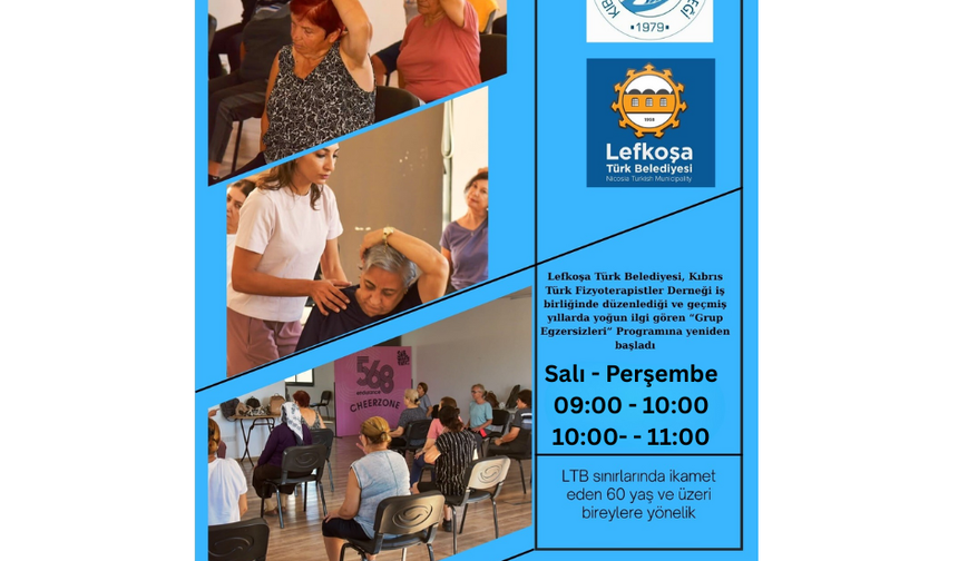 “İyi Ki’lerimiz İçin Grup Egzersizleri Projesi"nin yeni dönemi başladı