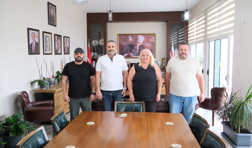 Mehmetçik Büyükkonuk Belediye Başkanı Tuğlu, Avcılık Federasyonu ile Mehmetçik Avcılık Atıcılık Birliği yetkililerini k