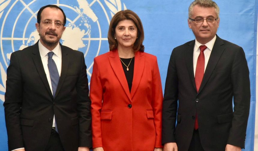 Üçlü görüşme ardından BM sözcülüğünden yazılı  açıklama yapıldı