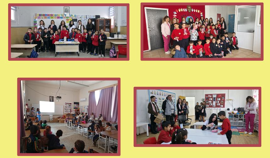 Kamu-İş’ten iki okulda eş zamanlı ağız ve diş sağlığı etkinliği