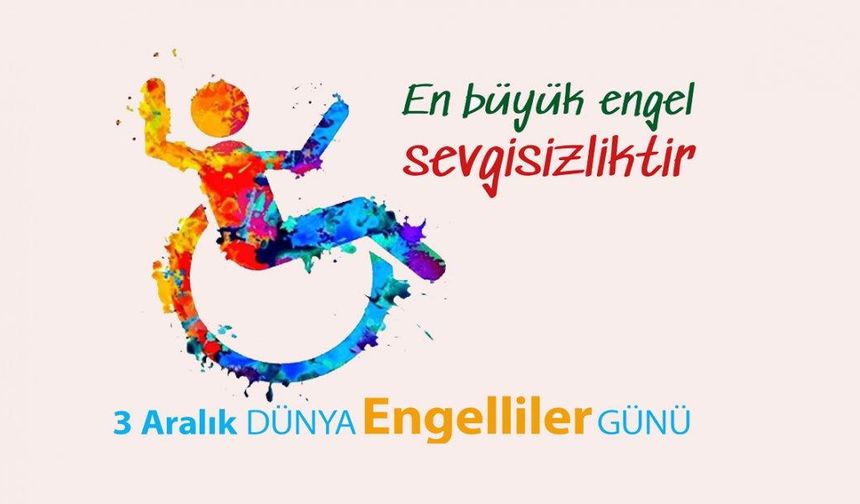 3 Aralık Dünya Engelliler Günü… Tabipler Birliği: “Sağlık sistemimiz engelleri aşmalıdır”