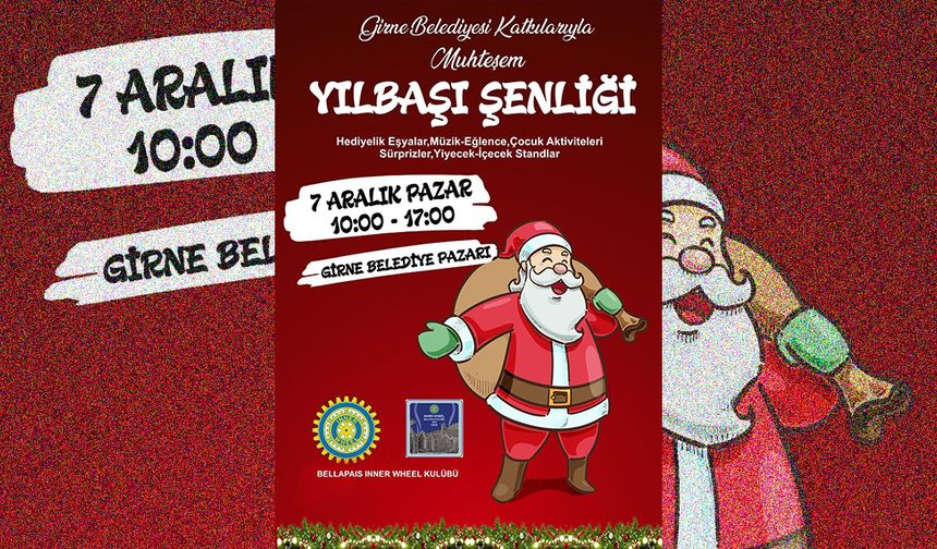 Girne'de pazar günü ‘Yılbaşı Şenliği’ düzenleniyor