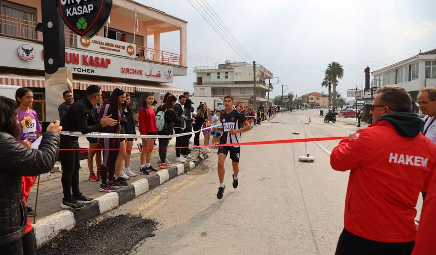Atatürk koşularının İskele etabı dün yapıldı