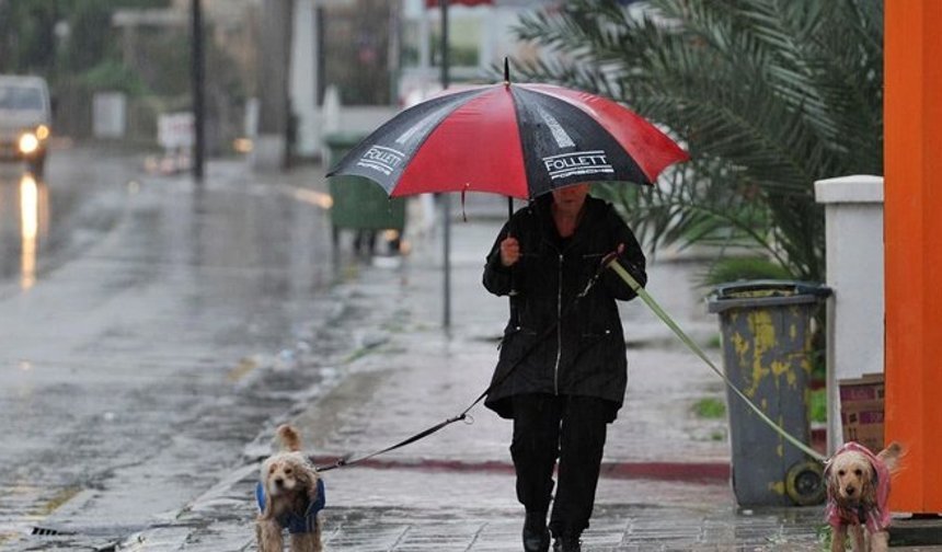 Meteoroloji Dairesi’nden yarın için kuvvetli yağış uyarısı