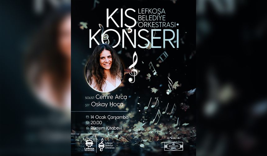 Lefkoşa Belediye Orkestrası’ndan kış konseri