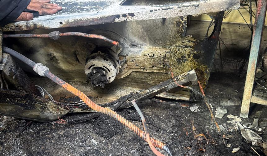 Yenikent'te yoga salonunda yangın...