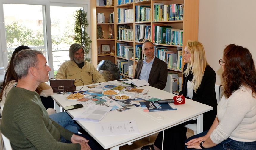 Nilden Bektaş Erhürman, Spot Marine Life ile KUŞKOR’u ziyaret etti