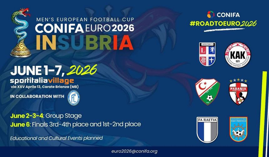 Conifa’ya katılıyoruz