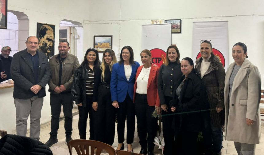 CTP Kadın Örgütü Haspolat Ocak Kongresi yapıldı