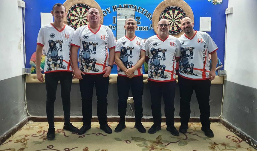Kuzey Kıbrıs Darts Federasyonu Tuborg Birinci Ligi on ikinci hafta maçları oynandı