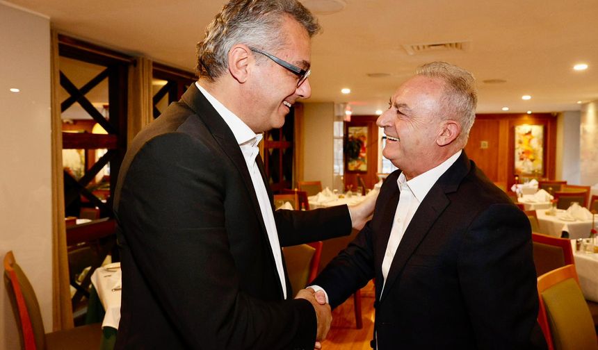 Cumhurbaşkanı Erhürman, New York’ta DİSİ eski Başkanı Averof Neofitu ile görüştü