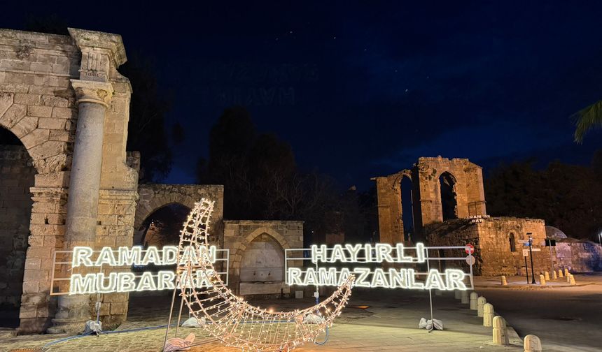 Gazimağusa Belediyesi iftar çadırlarına lojistik destek sağlayacak