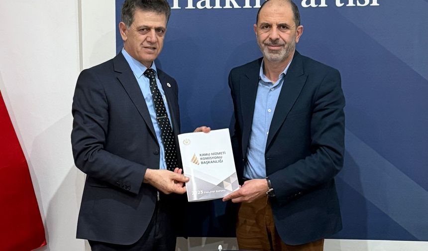 Kamu Hizmeti Komisyonu, 2025 faaliyet raporunu HP’ye sundu