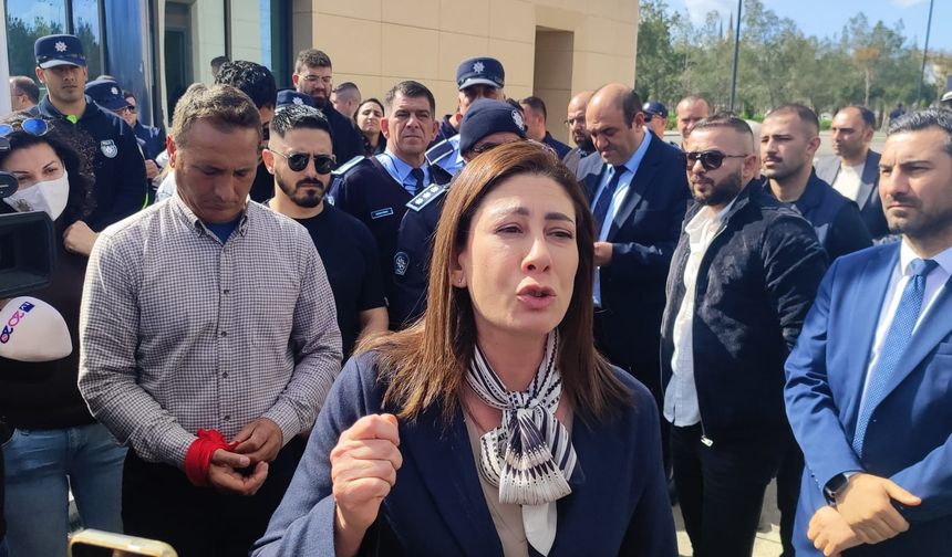 İncirli, Meclis önünde eylemcilerin yanında: “Direnişe devam edeceğiz, bu protokol imzalanmayacak”