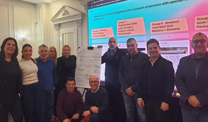 KTÖS heyeti, Moldova’da eğitim seminerine katıldı