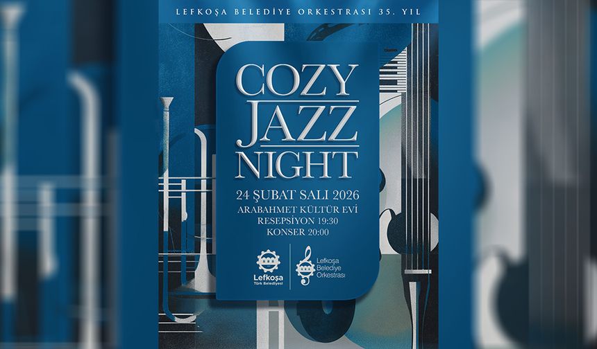 “Cozy Jazz Night” Salı akşamı Arabahmet Kültür Evi’nde düzenlenecek