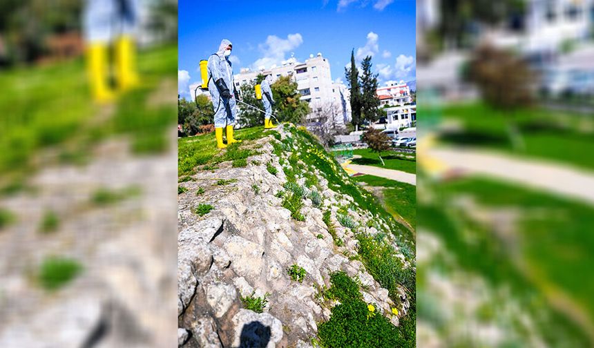 LTB, surlarda temizlik ve ilaçlama çalışmalarına devam ediyor