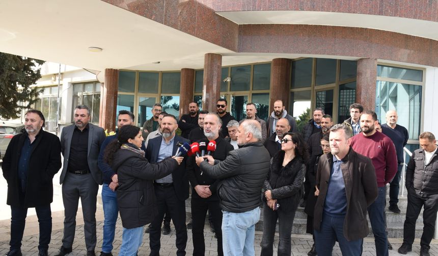 “EKTAM İşçilerine Dayanışma Hesabına İzin Yok” Sendikalar İçişleri Önünde