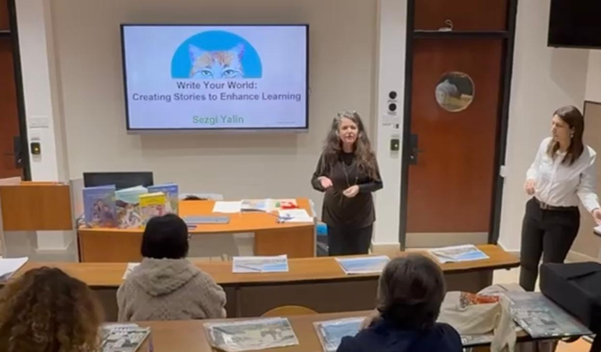 Sezgi Yalın, "Hans Christian Andersen ve ALMA Ödülleri 2026: Kelime ve İmgenin Anlatı Yolları" başlıklı konferansa katı