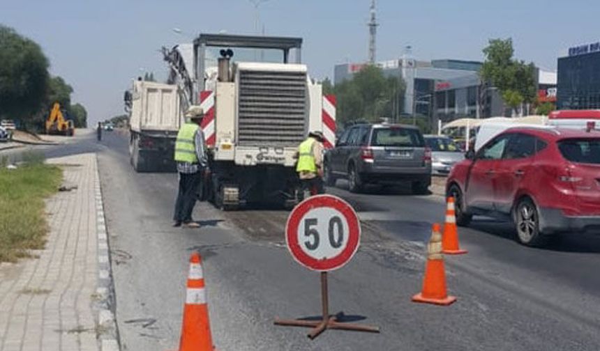 Haspolat ile Taşkent kavşağı arasındaki yol yarın trafiğe kapatılacak