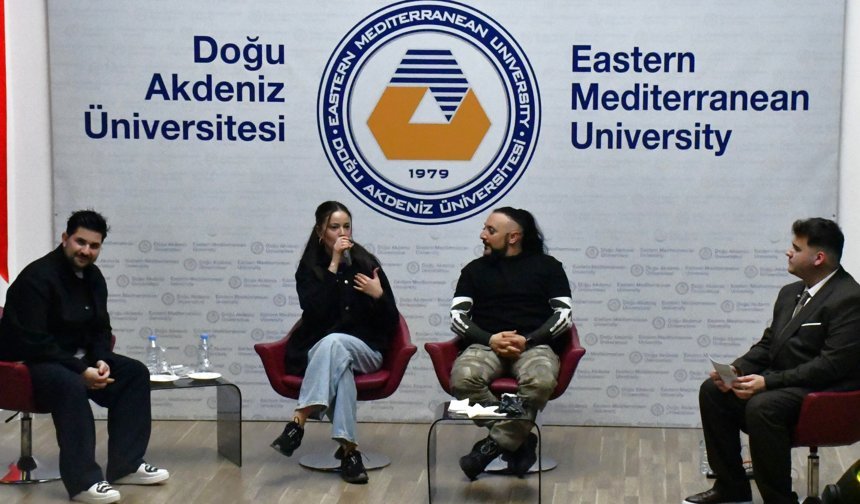 Hayko Cepkin ve Pelin Akil DAÜ’de...