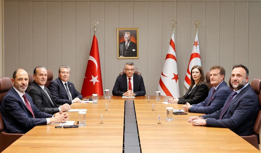 Siyasi Partiler Konseyi Cumhurbaşkanlığı’nda toplandı