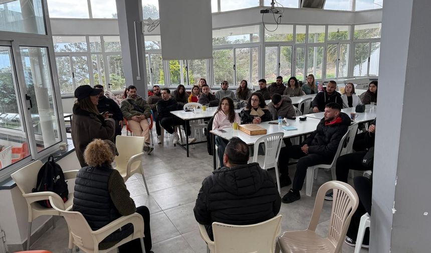 Gençlik Dairesi Kantara Gençlik Kampı eğitim şefi ve liderleri kampta bir araya geldi