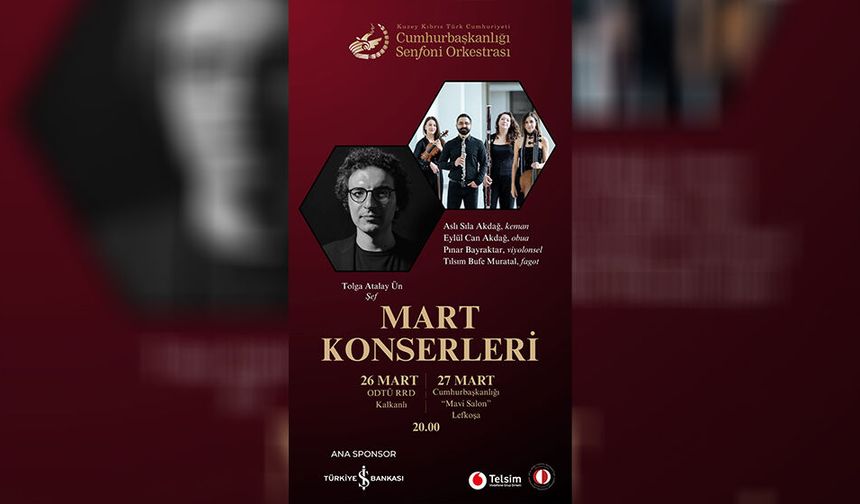CSO’dan mart konserleri...