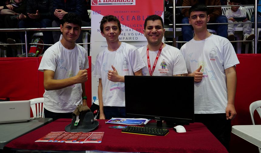 Robotik kodlama ekibinden birincilik