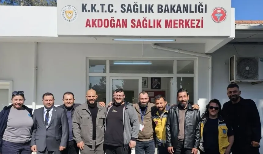 Hemşireler ve Ebeler Birliği, Mağusa, İskele ve Karpaz bölgelerindeki meslektaşlarını ziyaret etti