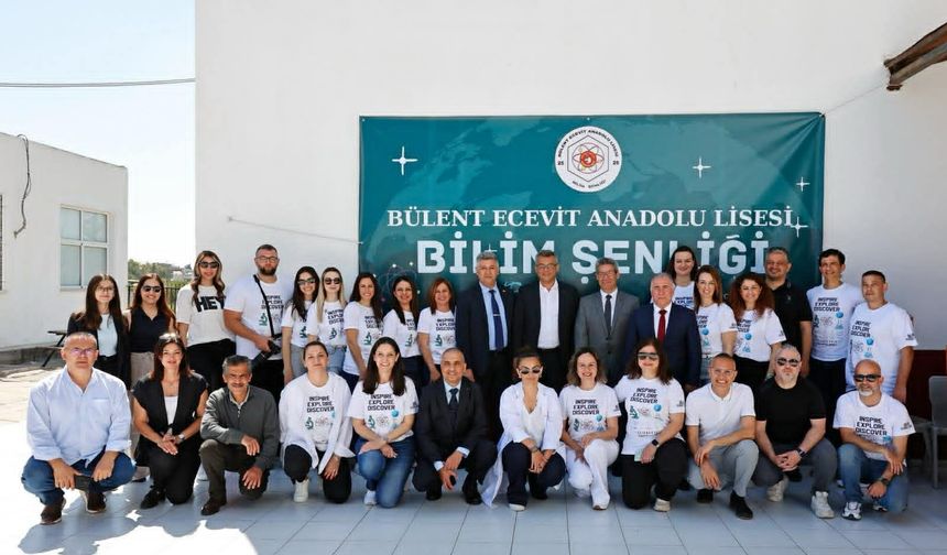 Cumhurbaşkanı Tufan Erhürman Bilim Şenliği’ne katıldı