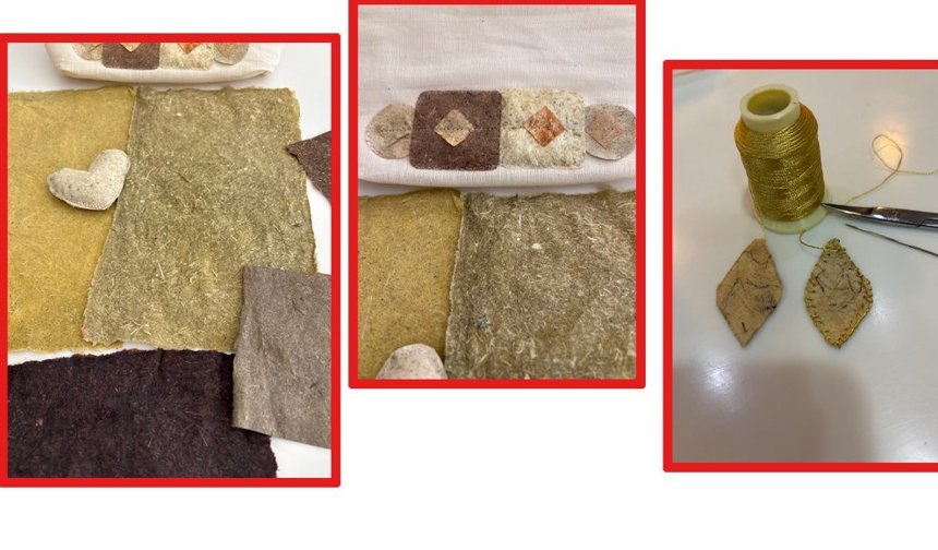 Kıbrıslı sanatçı Sanıvar, esnek formda bir kâğıt geliştirdi