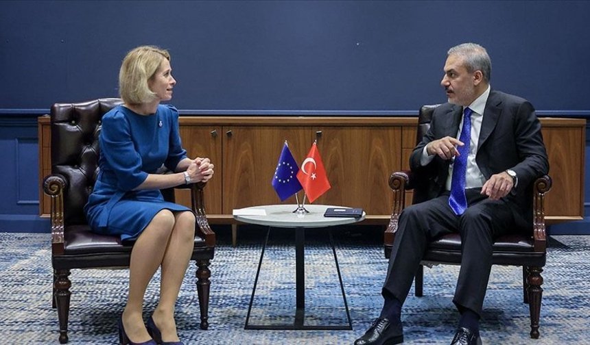 Fidan, Kallas ile telefonda görüştü