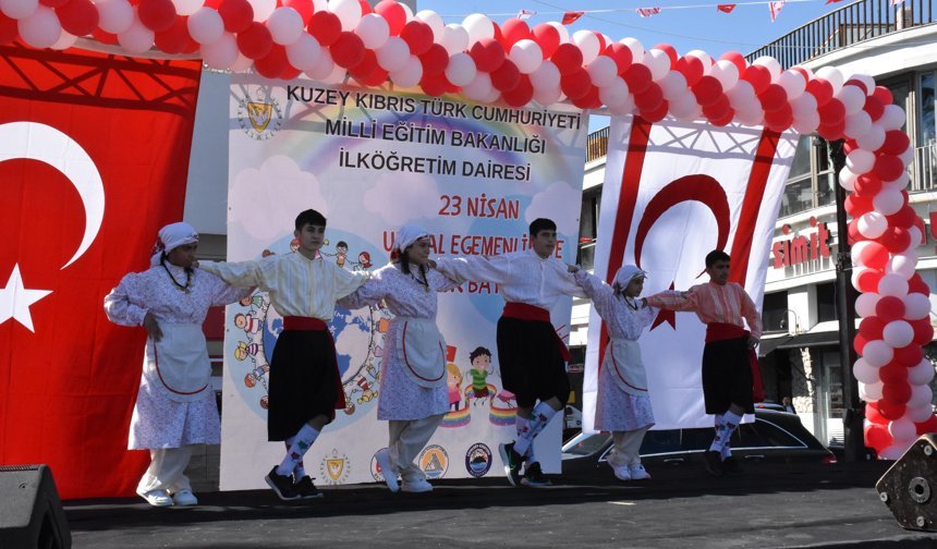 Girne’de 23 Nisan dolayısıyla etkinlik düzenlendi