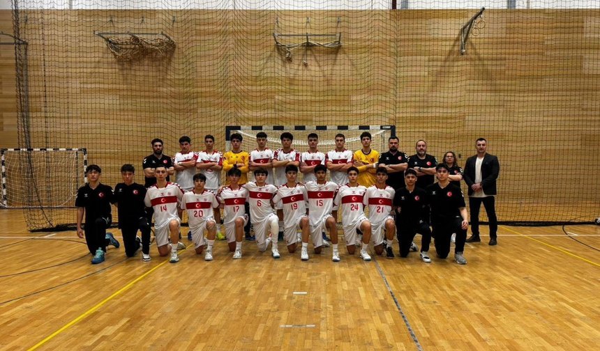 UKÜ’nün hentbolcuları İbrahim ve Abdullah Türkiye U-16 Milli Takımı’nda