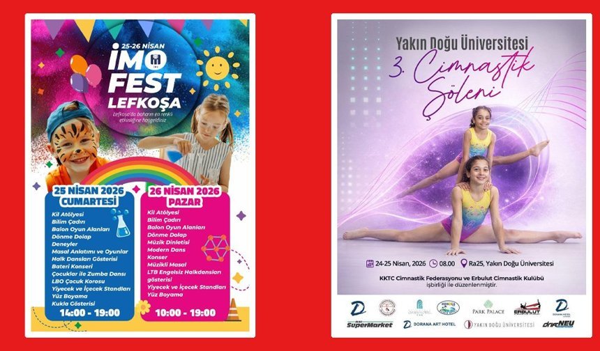 “İMO FEST 2026” 25-26 Nisan’da Lefkoşa İMO Anı Parkı’nda yapılacak