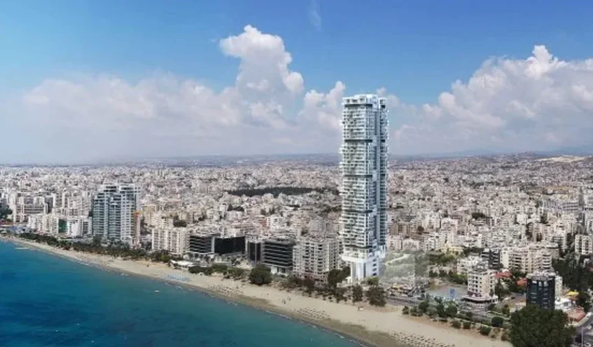 Limasol’a 93 metrelik gökdelen yapılıyor